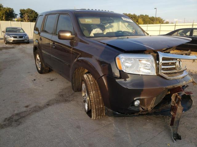 HONDA PILOT EXL 2013 5fnyf3h59db028101