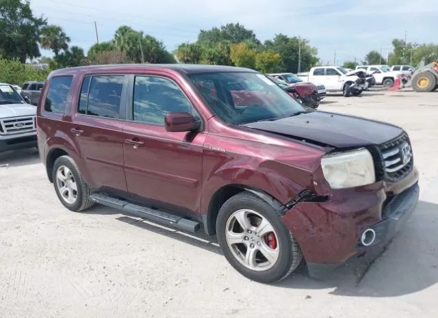 HONDA PILOT 2013 5fnyf3h59db031435