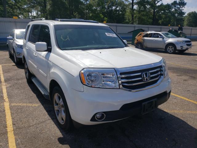 HONDA PILOT EXL 2014 5fnyf3h59eb002163