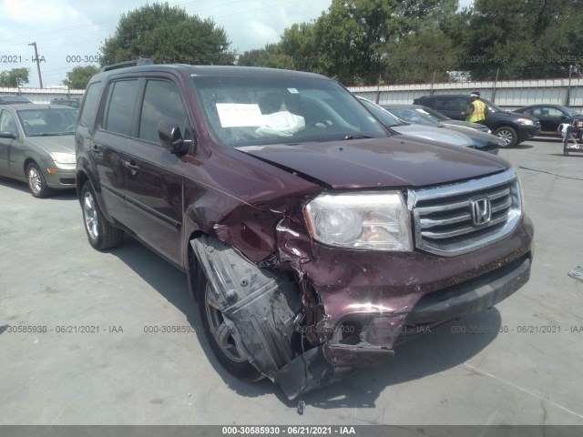 HONDA PILOT 2014 5fnyf3h59eb005385