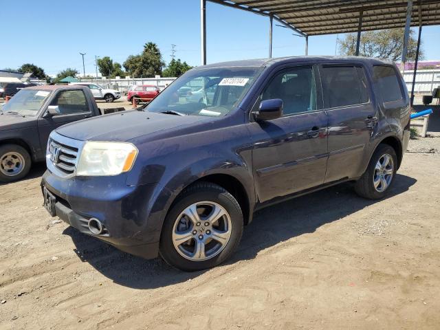 HONDA PILOT EXL 2014 5fnyf3h59eb005757