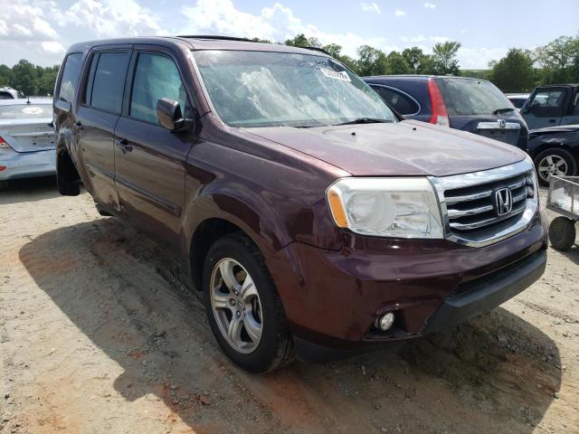 HONDA PILOT EXL 2014 5fnyf3h59eb021215