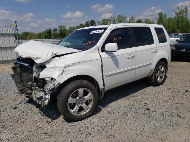 HONDA PILOT EXL 2012 5fnyf3h5xcb020801