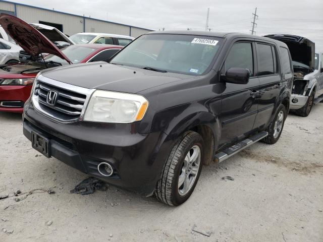 HONDA PILOT EXL 2012 5fnyf3h5xcb021477