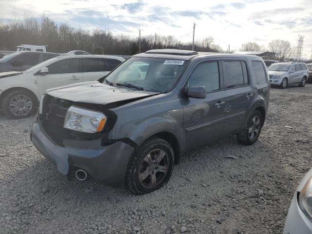 HONDA PILOT EXL 2012 5fnyf3h5xcb037355