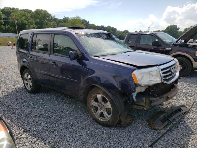 HONDA PILOT EXL 2013 5fnyf3h60db012796