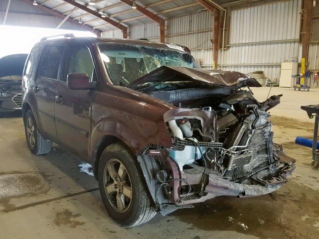 HONDA PILOT EXL 2011 5fnyf3h63bb022588