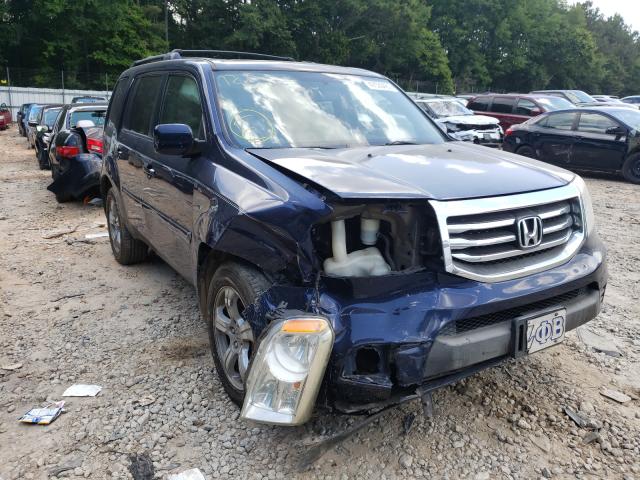 HONDA PILOT EXL 2013 5fnyf3h63db027101