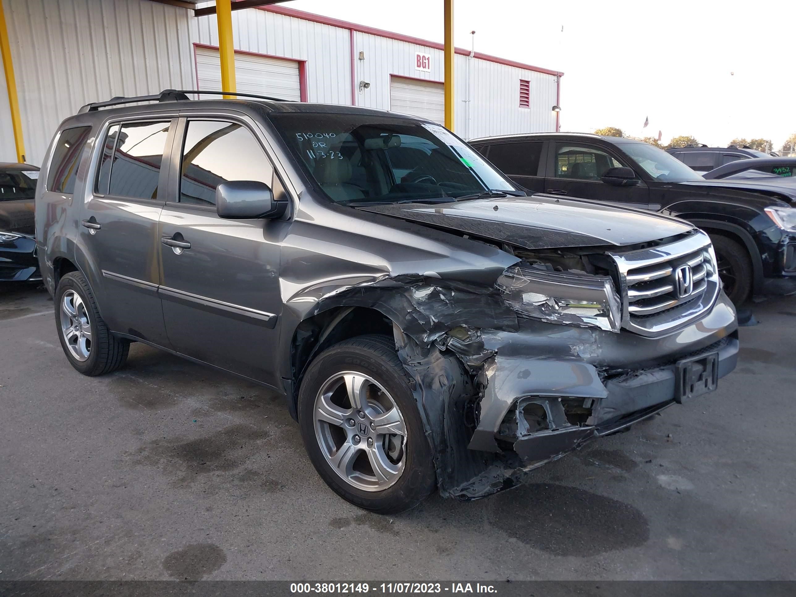 HONDA PILOT 2012 5fnyf3h65cb026126