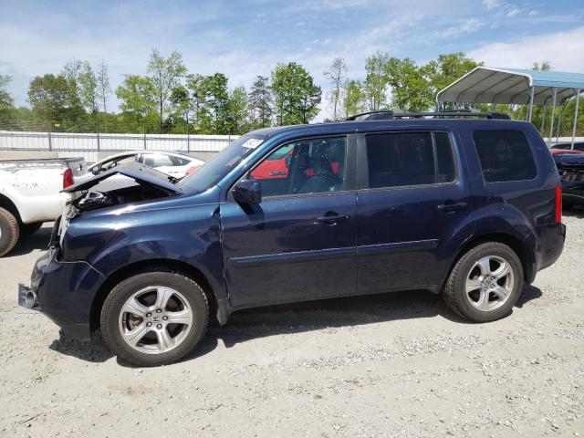 HONDA PILOT EXL 2012 5fnyf3h65cb034954