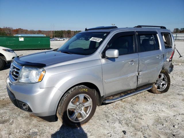 HONDA PILOT EXL 2013 5fnyf3h65db014902