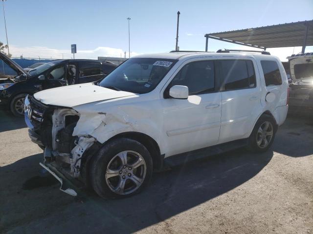 HONDA PILOT EXL 2013 5fnyf3h66db043714