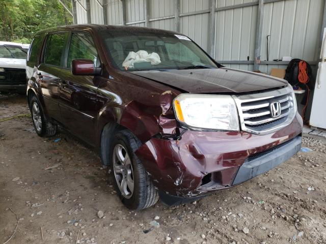 HONDA PILOT EXL 2013 5fnyf3h67db019177