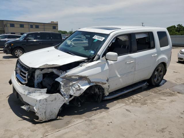 HONDA PILOT EXL 2013 5fnyf3h67db020359