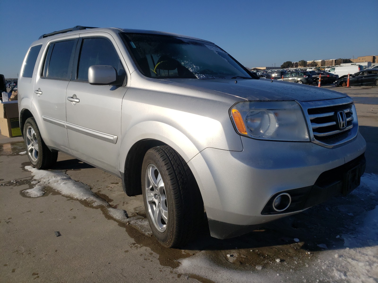 HONDA PILOT EXL 2012 5fnyf3h68cb024550