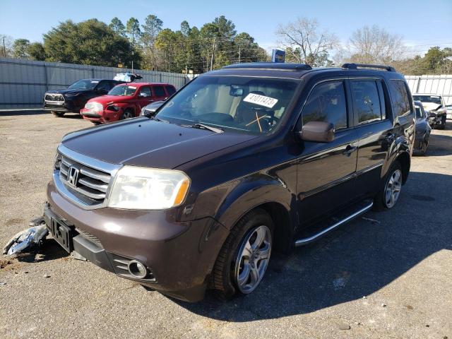 HONDA PILOT EXL 2013 5fnyf3h68db009998