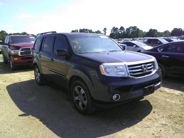 HONDA PILOT EXL 2013 5fnyf3h68db043651