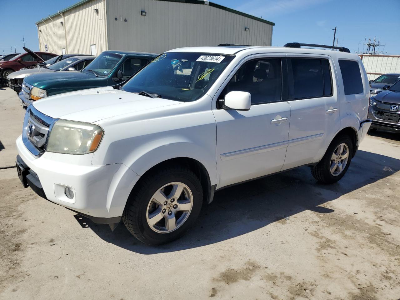 HONDA PILOT 2010 5fnyf3h69ab021489