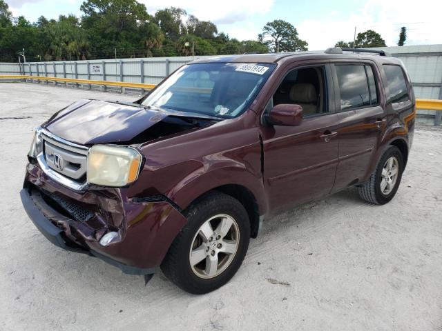 HONDA PILOT EXL 2011 5fnyf3h69bb001423