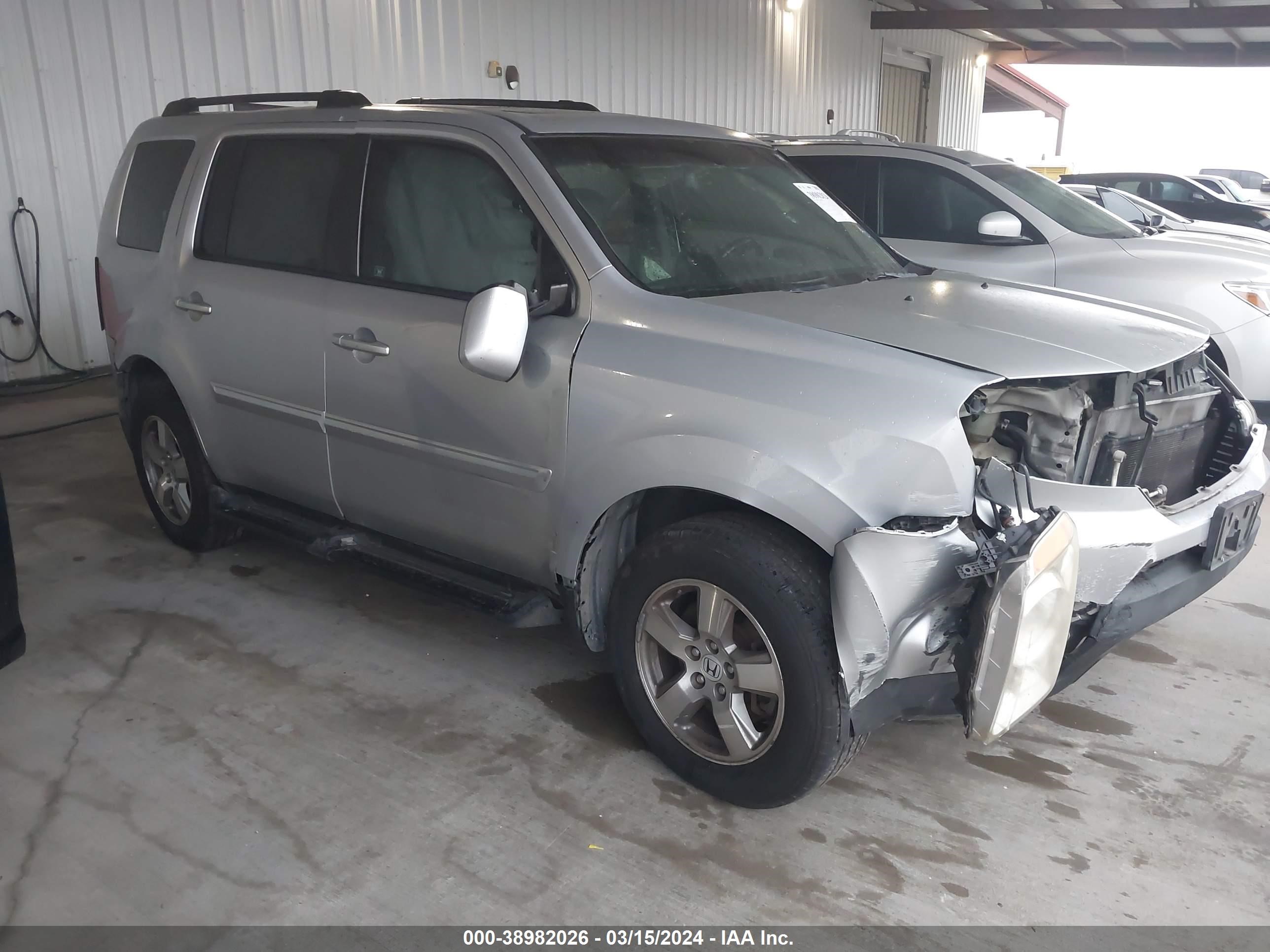 HONDA PILOT 2011 5fnyf3h69bb053523