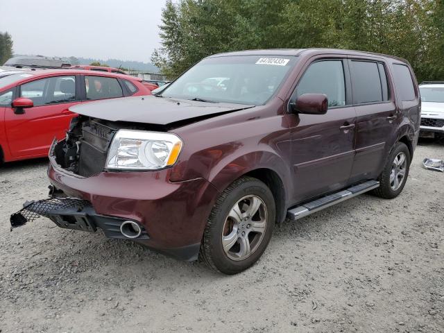 HONDA PILOT EXL 2012 5fnyf3h69cb038599