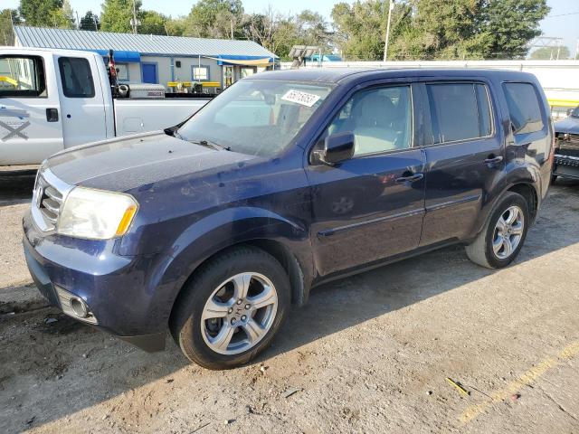 HONDA PILOT EXL 2013 5fnyf3h69db010075