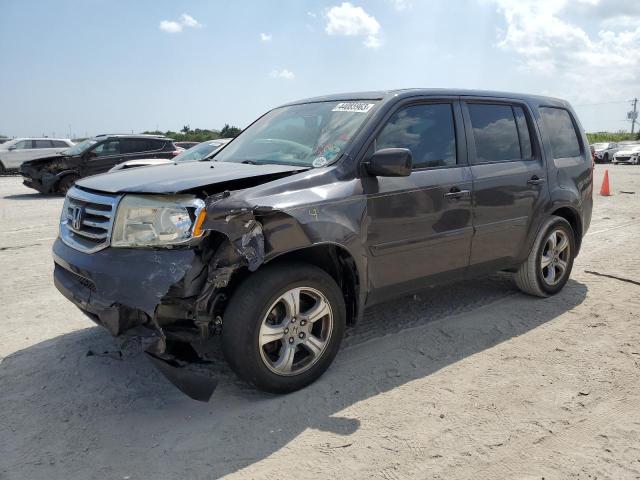 HONDA PILOT EXL 2013 5fnyf3h6xdb022476