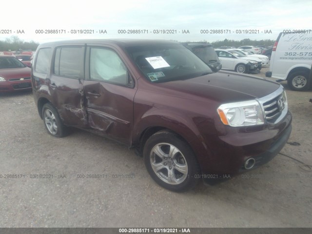 HONDA PILOT 2013 5fnyf3h6xdb038404