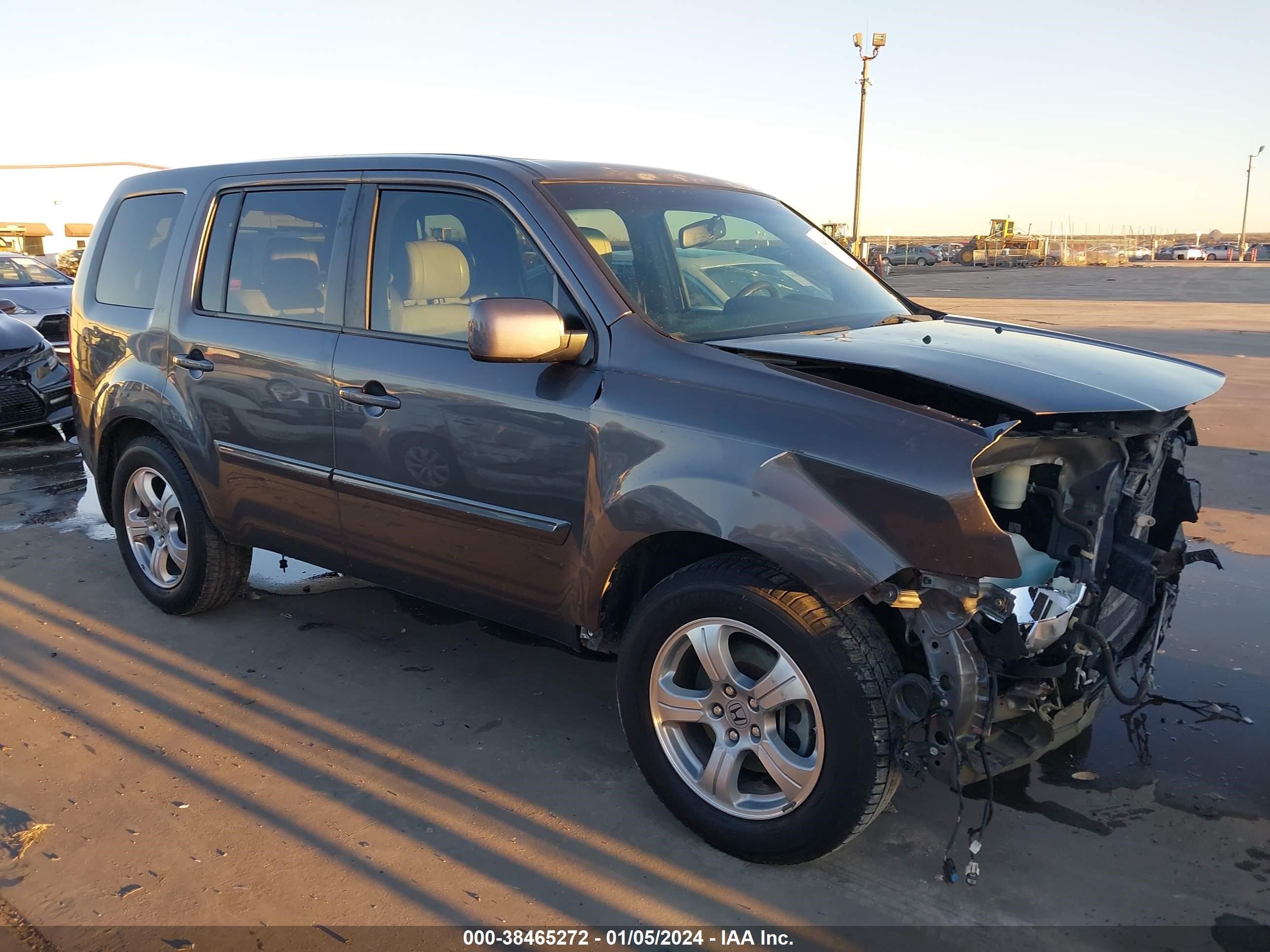 HONDA PILOT 2015 5fnyf3h6xfb012582