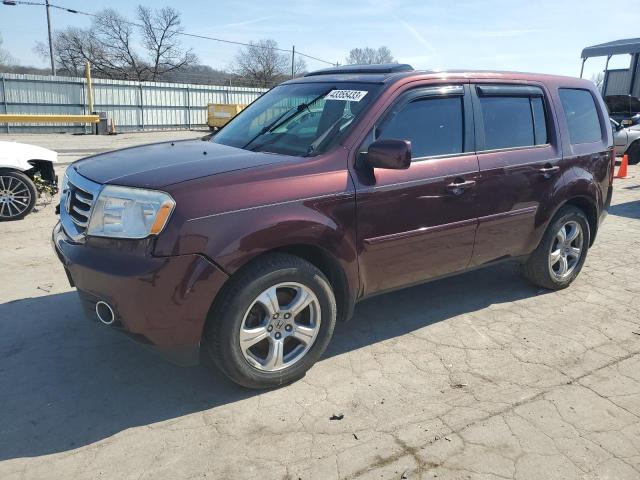 HONDA PILOT EXLN 2013 5fnyf3h71db035108