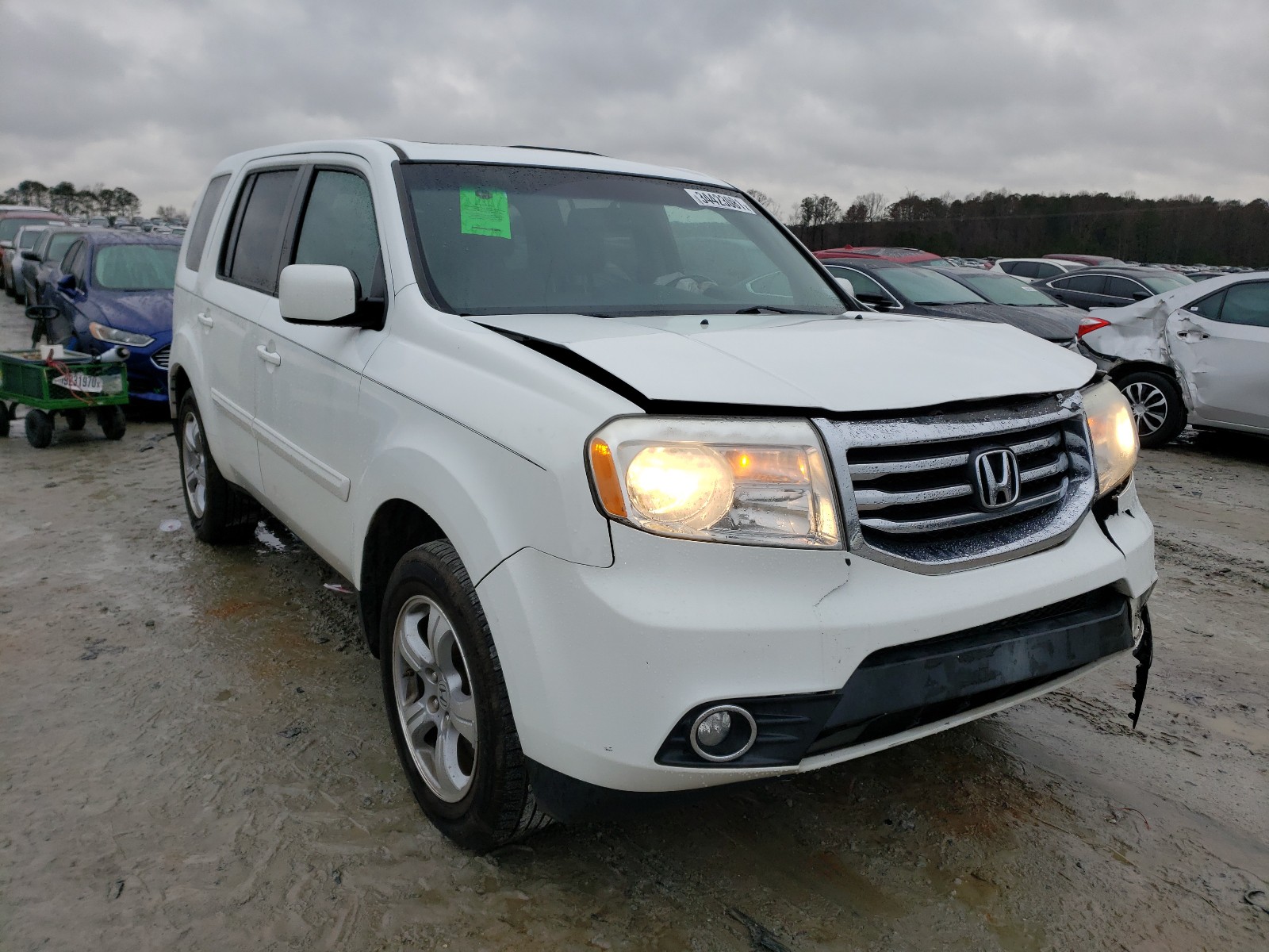 HONDA PILOT EXLN 2012 5fnyf3h72cb004691