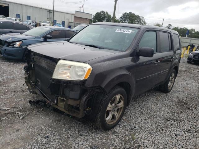 HONDA PILOT EXLN 2014 5fnyf3h72eb003981