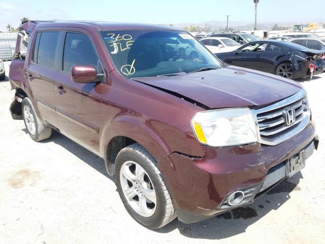 HONDA PILOT EXLN 2014 5fnyf3h72eb009585