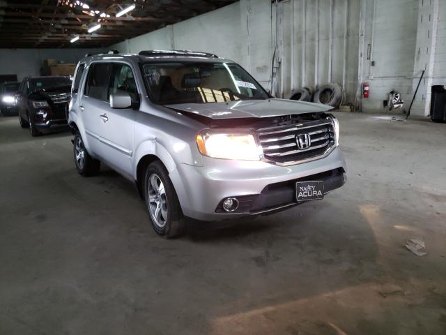 HONDA PILOT EXLN 2014 5fnyf3h72eb012101