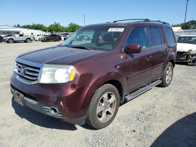 HONDA PILOT EXLN 2012 5fnyf3h73cb008863