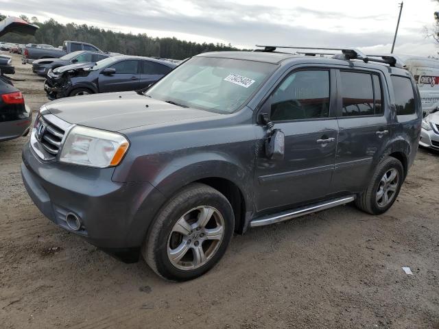 HONDA PILOT EXLN 2012 5fnyf3h73cb025100