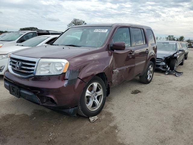 HONDA PILOT EXLN 2014 5fnyf3h76eb017026