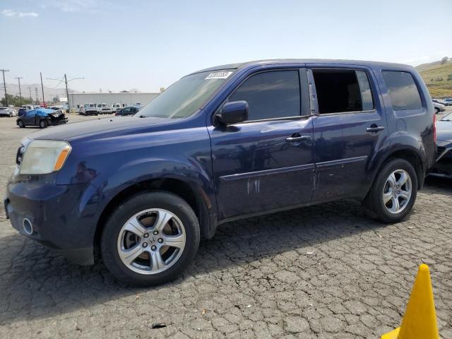 HONDA PILOT EXLN 2014 5fnyf3h77eb009730