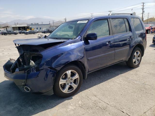 HONDA PILOT EXLN 2015 5fnyf3h78fb017577