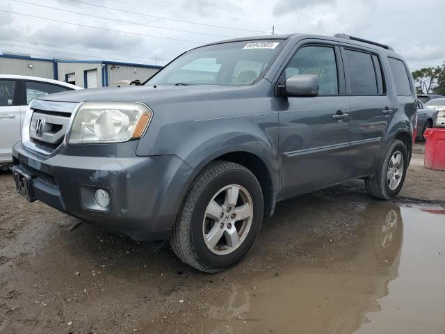 HONDA PILOT EXLN 2011 5fnyf3h79bb053594