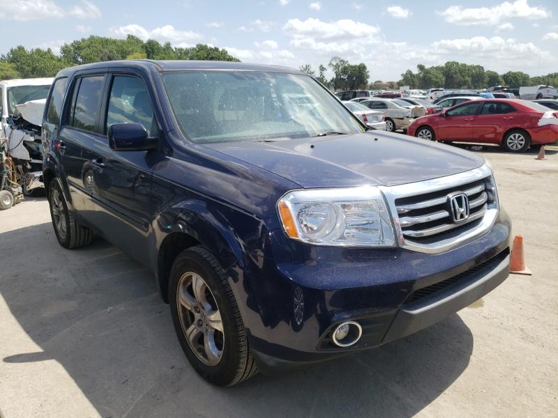 HONDA PILOT EXLN 2014 5fnyf3h79eb008899