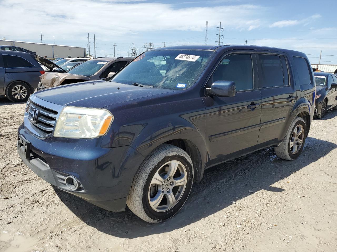 HONDA PILOT 2012 5fnyf3h7xcb035039