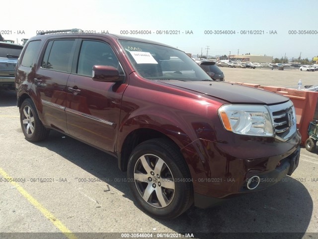 HONDA PILOT 2013 5fnyf3h95db007104