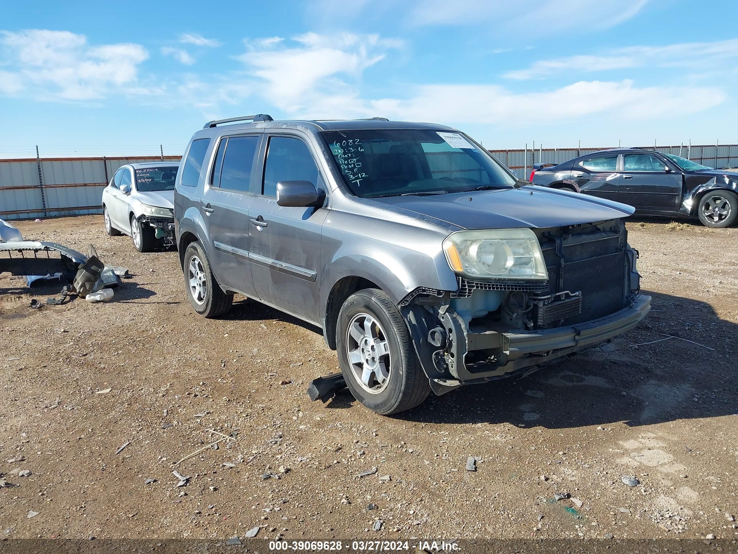 HONDA PILOT 2011 5fnyf3h96bb031666