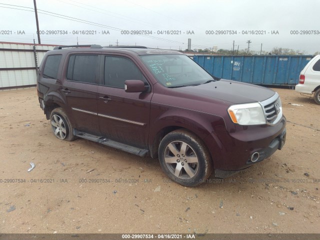 HONDA PILOT 2013 5fnyf3h96db034358