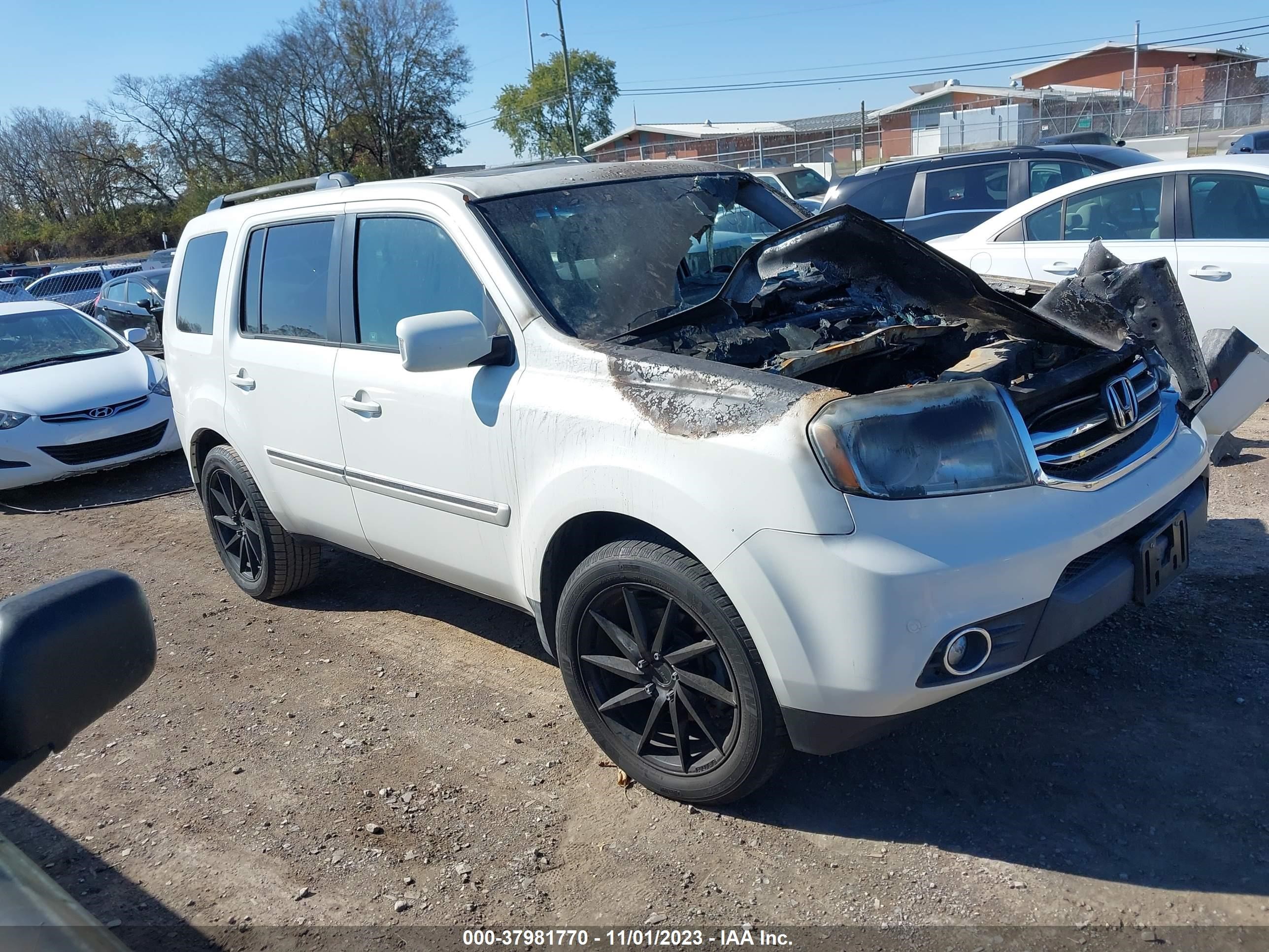 HONDA PILOT 2012 5fnyf3h97cb020144