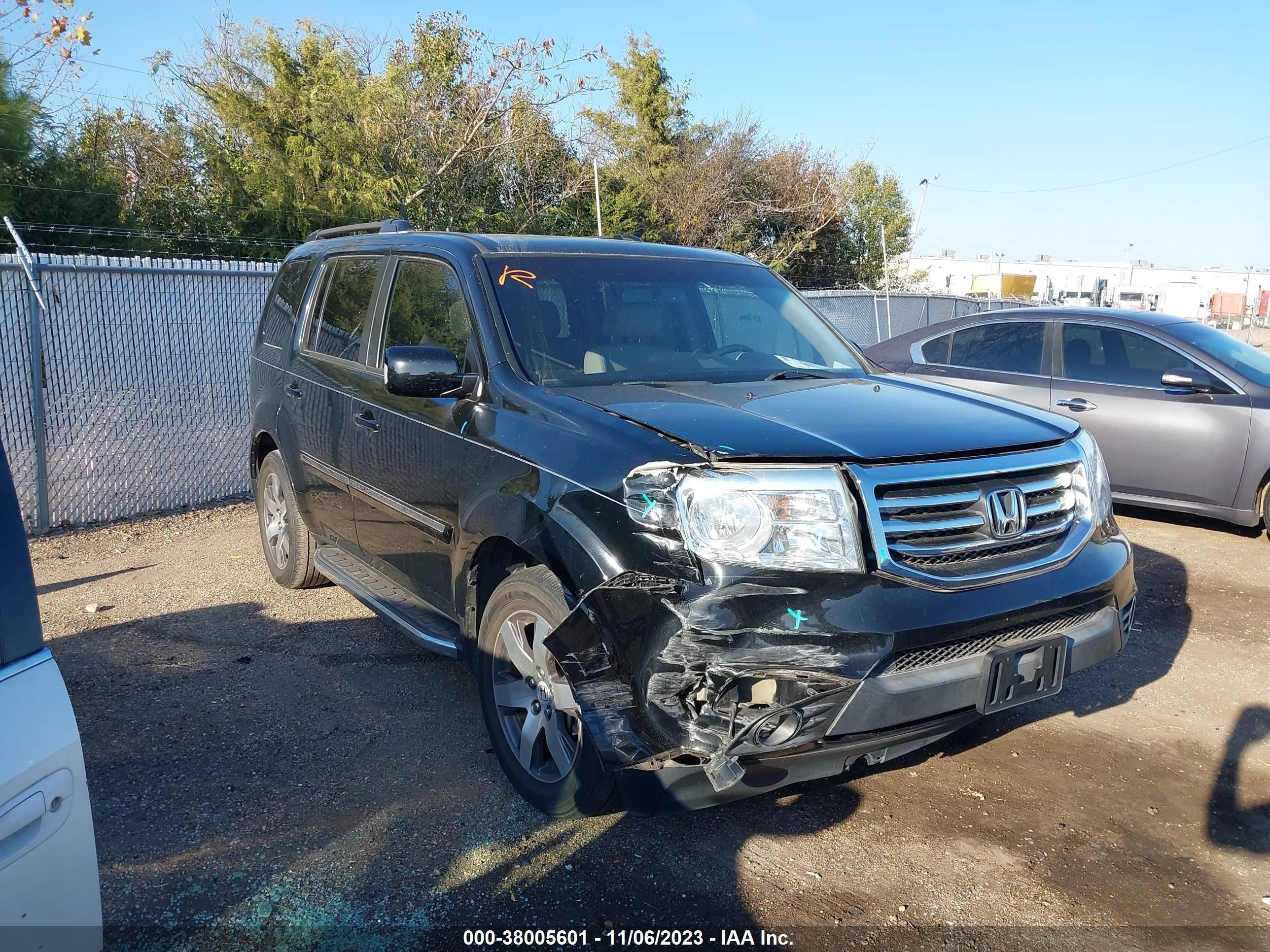 HONDA PILOT 2012 5fnyf3h97cb035338