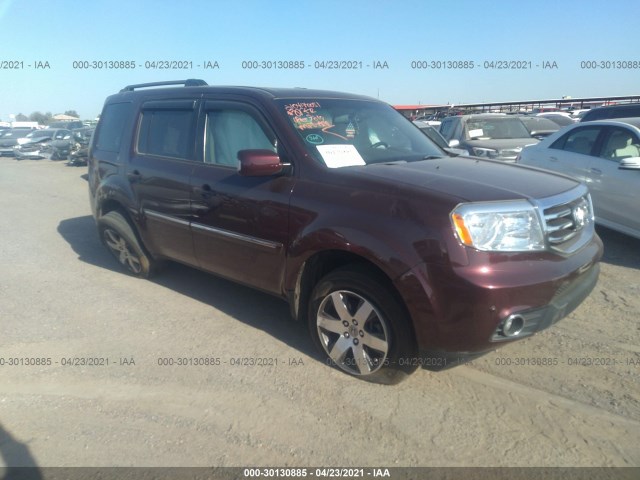 HONDA PILOT 2013 5fnyf3h97db037219