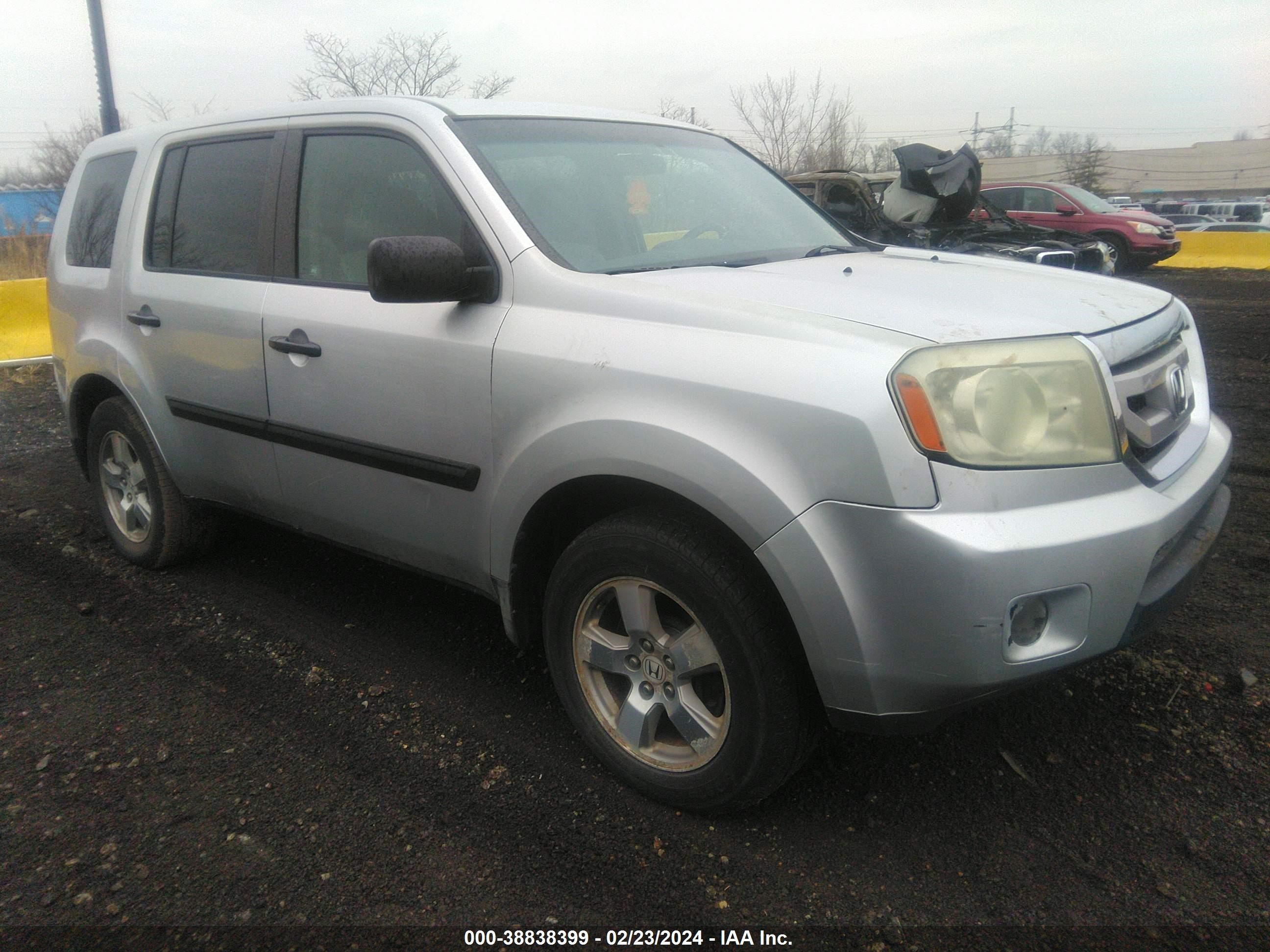 HONDA PILOT 2009 5fnyf48229b032896