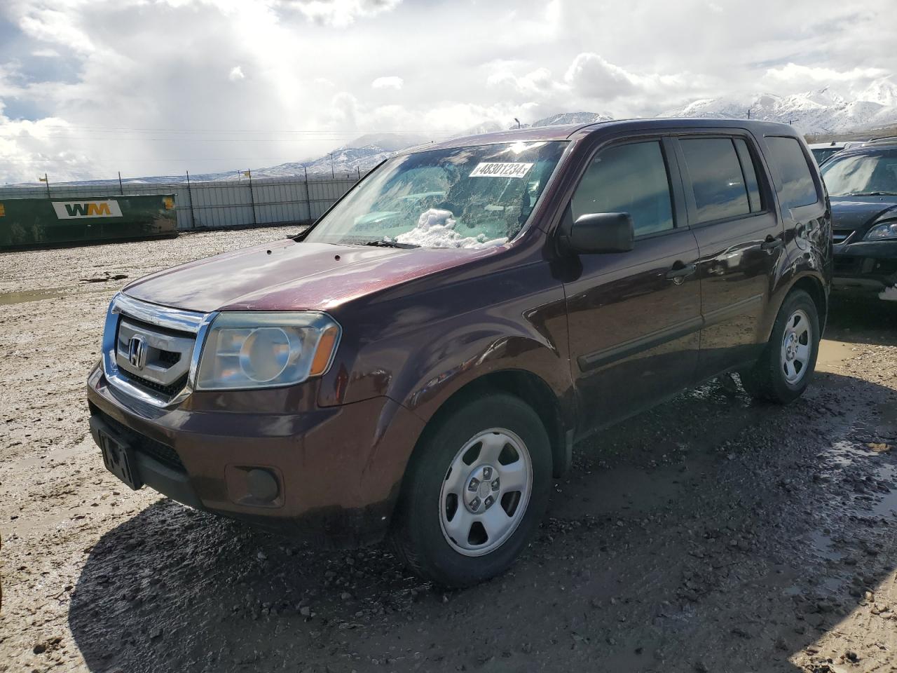 HONDA PILOT 2009 5fnyf48289b054854